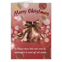 Christmas Bell (Red) Greeting Cards