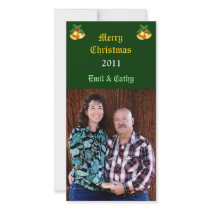 Christmas Bells Photo Card