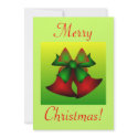 Christmas Bells VI invitations