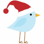 Christmas Bird Ornament photo sculptures