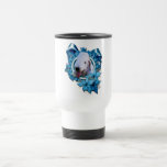 Christmas - Blue Snowflake - Bedlington Terrier Mug