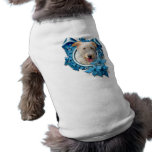 Christmas - Blue Snowflake Wire Fox Terrier Hailey pet clothing