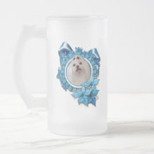 Christmas - Blue Snowflakes - Maltese Mugs