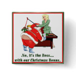 Christmas Bonus buttons