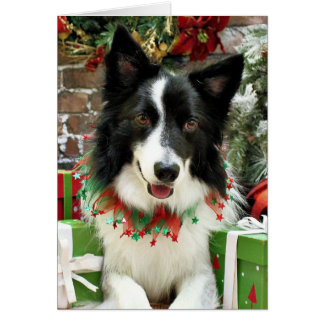 Border Collie Christmas Cards &amp; Invitations | Zazzle.co.uk