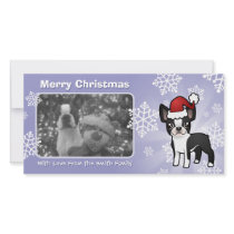 Christmas Boston Terrier