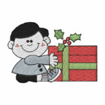 Christmas Boy embroidered shirts