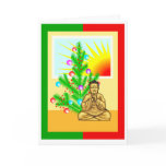 Christmas Buddha w/ Tree cards