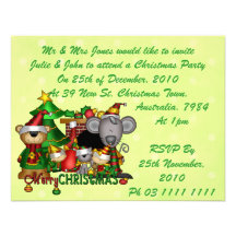 Christmas Buddies Personalized Announcement