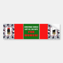 CHRISTMAS BUMPER STICKERS