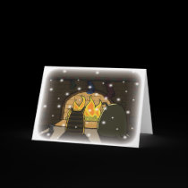 Christmas by the fire cards