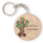 Christmas Cactus keychains