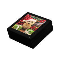 Christmas - Cairn Terrier - Roxy Jewelry Box
