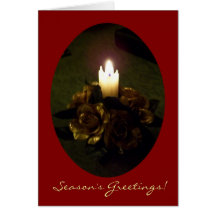 Christmas Candle Card