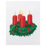 Christmas Candle Flyer Design