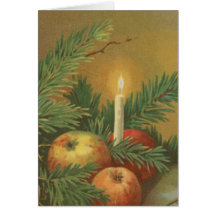 Christmas Candles and Decoration Cards