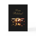 Christmas Candles card