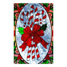 CHRISTMAS CANDY CANES.jpg Stationery Paper