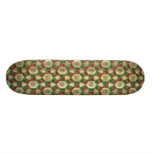 Christmas Candy Custom Skate Board