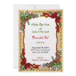 Christmas Candy Garland invitations