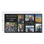 Christmas Card - Black Background photo cards