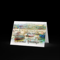 Christmas Card Boats