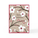 Christmas Card - Flowers and Berries