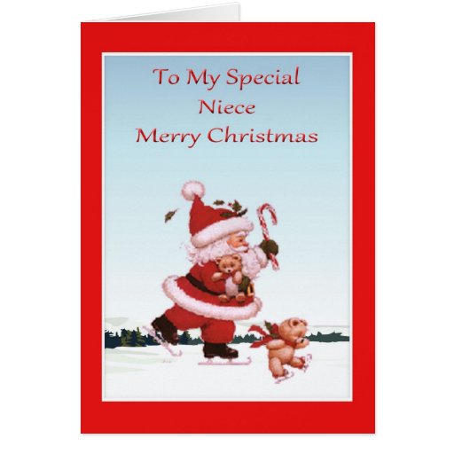 Niece Christmas Cards, Photo Card Templates, Invitations &amp; More