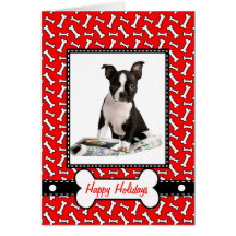 Christmas Card from the Dog - Naughty or Nice