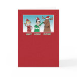 Christmas card: Mary Chris Moose