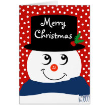 Christmas Card - Snowman