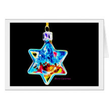Christmas Card Star Karten