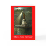 Christmas Card - Statue of LibertyCard