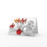 Christmas Card - Wuff