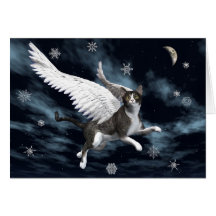 Christmas Cat Greeting Cards