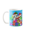 Christmas Cat Lover's Coffee Whimsical Mug