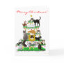 Christmas Cat Tree Greeting Card