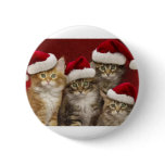 Christmas cats pin