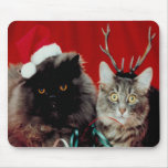 Christmas Cats Mouse Pad