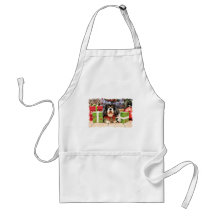 Christmas - Cavalier King Charles Spaniel - Rose Apron