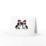 Christmas Cavaliers Greeting Card