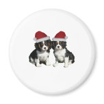 Christmas Cavaliers Magnets