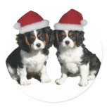 Christmas Cavaliers Sticker