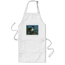 CHRISTMAS CHICKADEE APRON - Customised