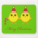 Christmas Chicks mousepads
