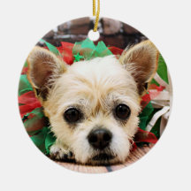 Christmas - Chihuahua - Callie Christmas Tree Ornaments