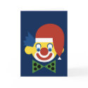 Christmas Clown cards