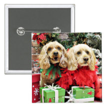 Christmas - Cockapoo - Sugar and Spice Pins