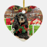 Christmas - Cocker Spaniel - Lily Christmas Ornament