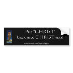 CHRISTMAS Collection bumper stickers
